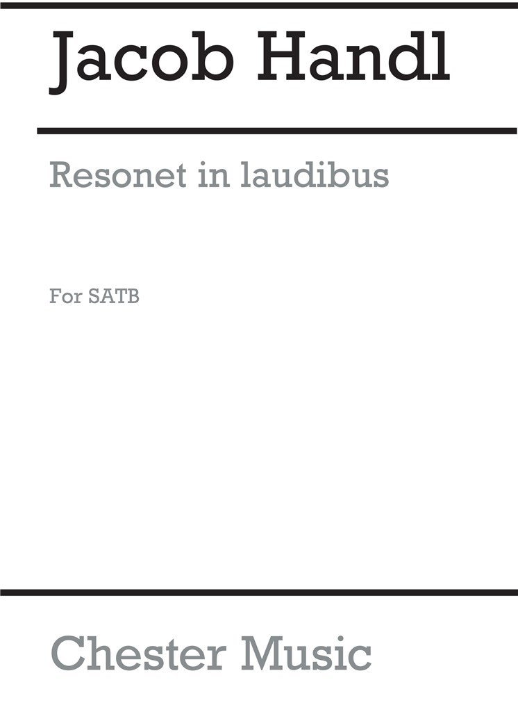 Resonet In Laudibus (Collins) Satb